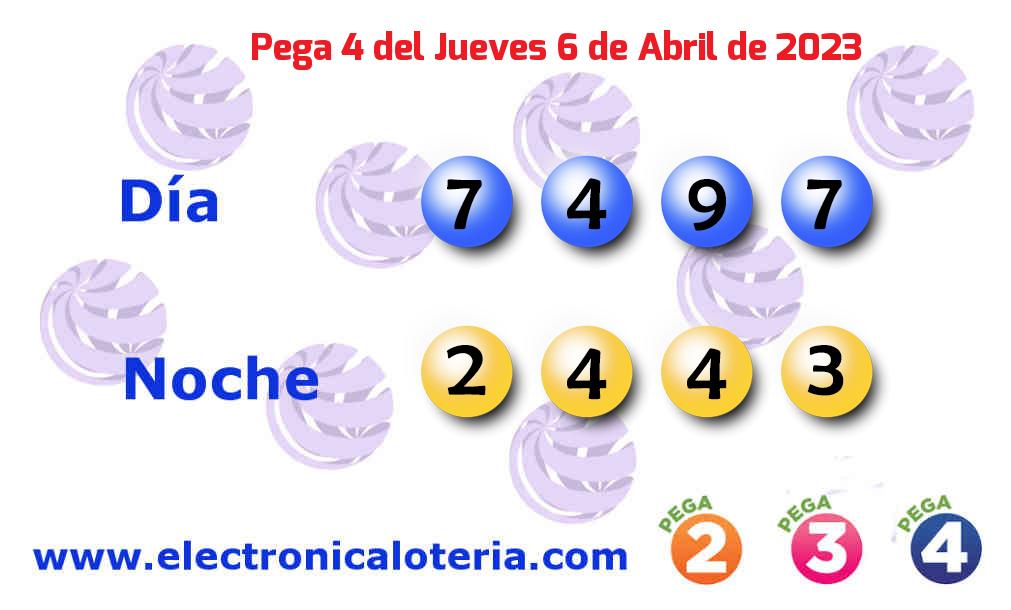 Pega 4 del Jueves 6 de Abril de 2023