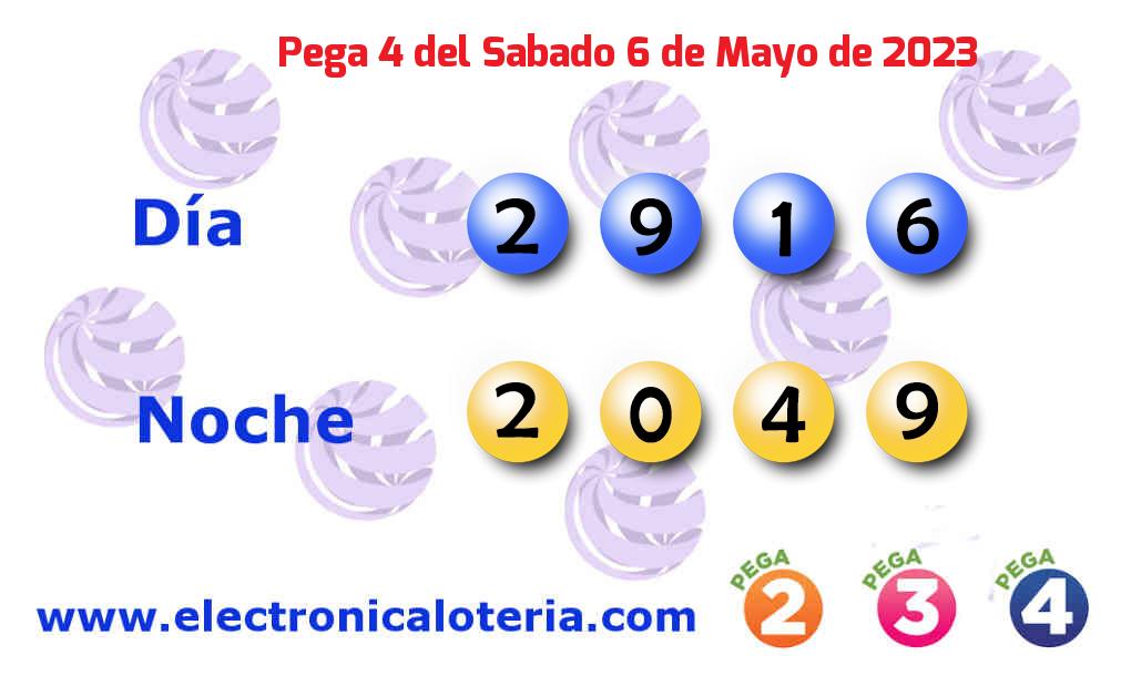 Pega 4 del Sábado 6 de Mayo de 2023