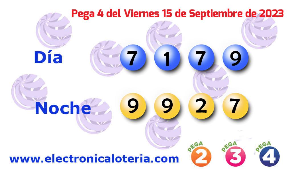 Pega 4 del Viernes 15 de Septiembre de 2023