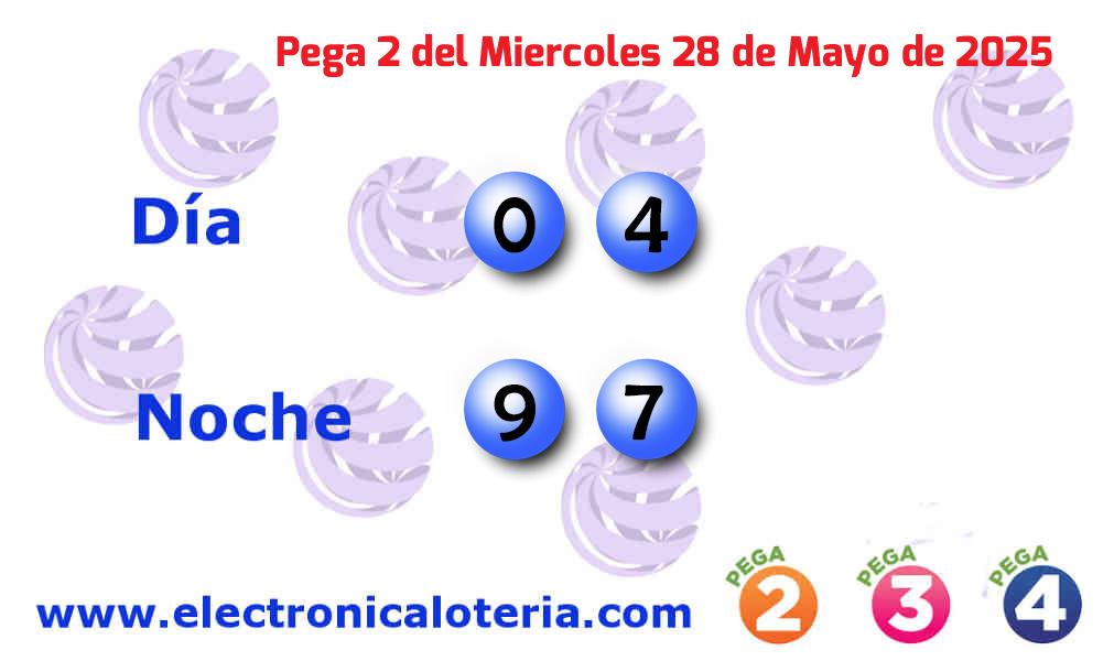 Pega 2 noche del Miércoles 28 de Mayo de 2025