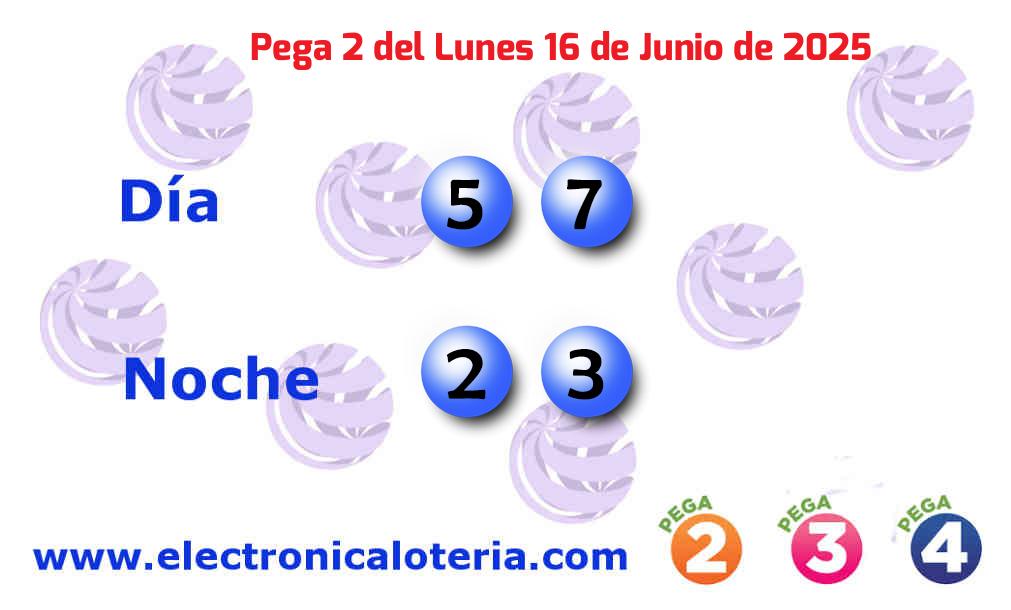 Pega 2 noche del Lunes 16 de Junio de 2025