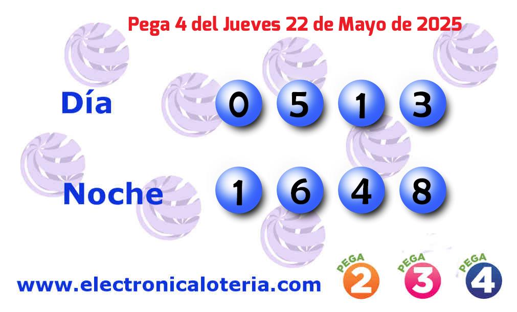 Pega 4 noche del Jueves 22 de Mayo de 2025