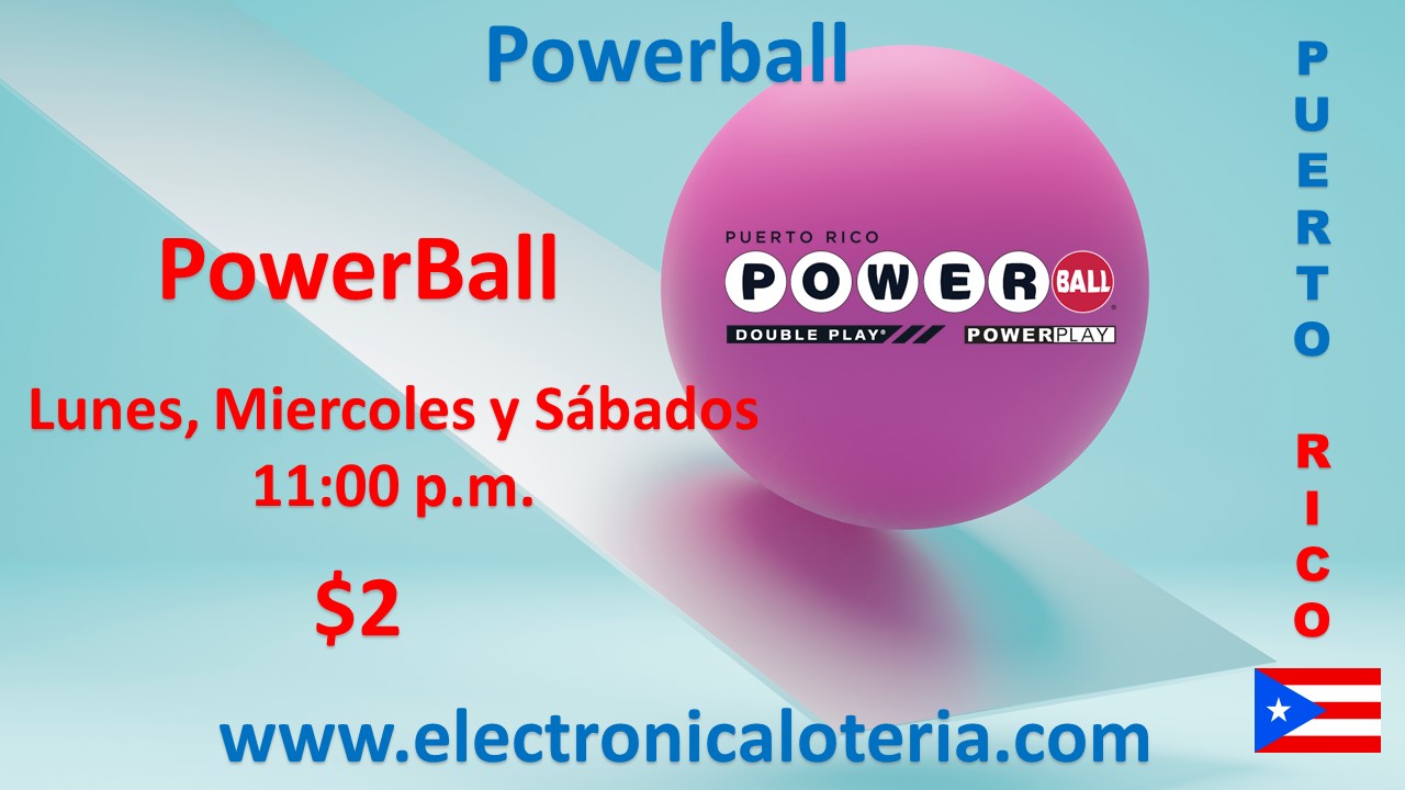 Días de celebración, horarios y precio del PowerBall